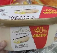 Mängden socker i Helado de vainilla