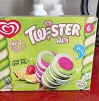 Mängden socker i Twister mini