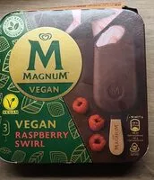 Mängden socker i Magnum Vegan Raspberry Swirl