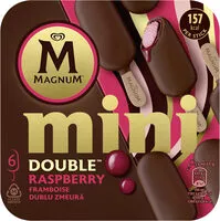 Mängden socker i Magnum Glace Bâtonnet Mini Deluxe Framboise 6x55ml