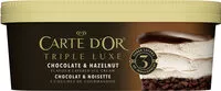 Mängden socker i Carte D'Or Glace Triple Luxe Chocolat & Noisette 650ml