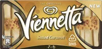Mängden socker i Viennetta Dessert Glacé Caramel Salé 7 parts