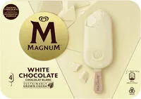 Mängden socker i Magnum Glace Bâtonnet Chocolat Blanc 4x100ml