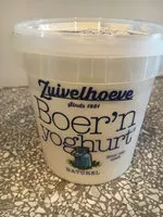 Mängden socker i BOER'N YOGHURT naturel
