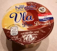 Mängden socker i Dua Dessert Vanille/Schoko