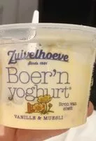 Mängden socker i Boer'n Yoghurt Vanille Muesli
