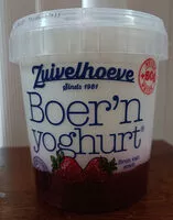 Mängden socker i Boer'n yoghurt aardbei