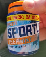 Mängden socker i Deepmint