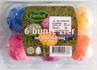 Mängden socker i Bunte Eier