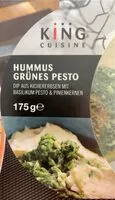 Mängden socker i Hummus Grünes Pesto