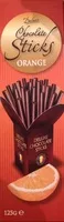 Mängden socker i Deluxe Chocolate Sticks Orange