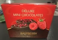 Mängden socker i Deluxe Mini Chocolates Raspberry