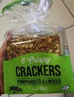 Mängden socker i Crackers pumpkinseed & linseed