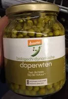 Mängden socker i Doperwten