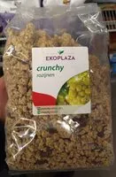 Mängden socker i Crunchy raisins