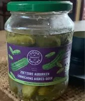 Mängden socker i Cornichon aigre doux