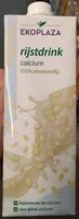 Mängden socker i Rijstdrank calcium