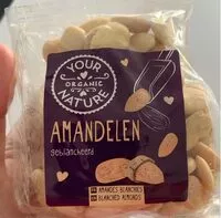 Mängden socker i Amandelen