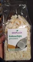 Mängden socker i Kokoschips geroosterd