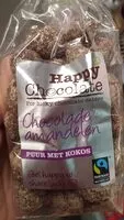 Mängden socker i Chocolade amandelen puur met kokos