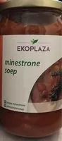 Mängden socker i Ekoplaza - Minestrone Soup - 720ML