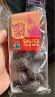 Mängden socker i Easter eggs dark