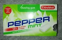 Mängden socker i Chewing gum