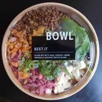Mängden socker i Bowl Beet-It