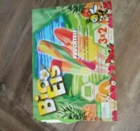 Mängden socker i Fruchteis 3×2