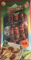 Mängden socker i Saucisson à l'Ail Pimenté