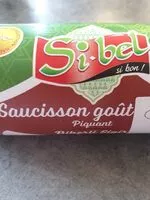 Mängden socker i Saucisson goût piquant
