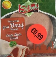 Mängden socker i Tranchés de boeuf nature