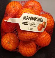 Mängden socker i Mandarijnen