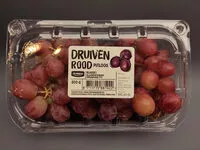 Mängden socker i Druiven rood pitloos