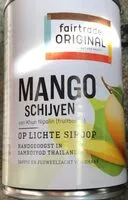 Mängden socker i Mango schijven