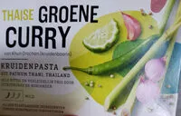 Mängden socker i Thaise Groene Curry