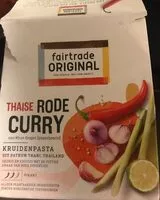 Mängden socker i Thaise Rode Curry
