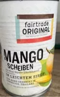 Mängden socker i Mango Scheiben in Sirup