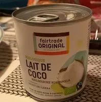 Mängden socker i Lait de coco biologique