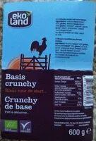 Mängden socker i Basic crunchy