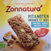 Mängden socker i Pit&noten - amandel kokos