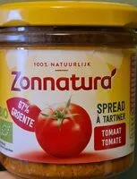 Mängden socker i Zonnatura Biologische Groentespread Tomaat