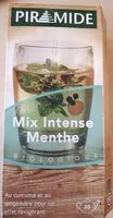 Mängden socker i Mix intense menthe
