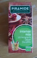 Mängden socker i Thé intense mix