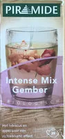 Mängden socker i Intense mix gember