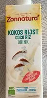 Mängden socker i Coco riz Drink
