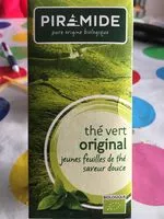 Mängden socker i Thé vert original