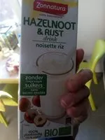 Mängden socker i Hazelnoot & Rijst drink noisette riz