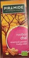 Mängden socker i Rooibos chai