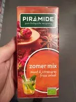 Mängden socker i Tisane bio été menthe citronnelle et fleur de sureau